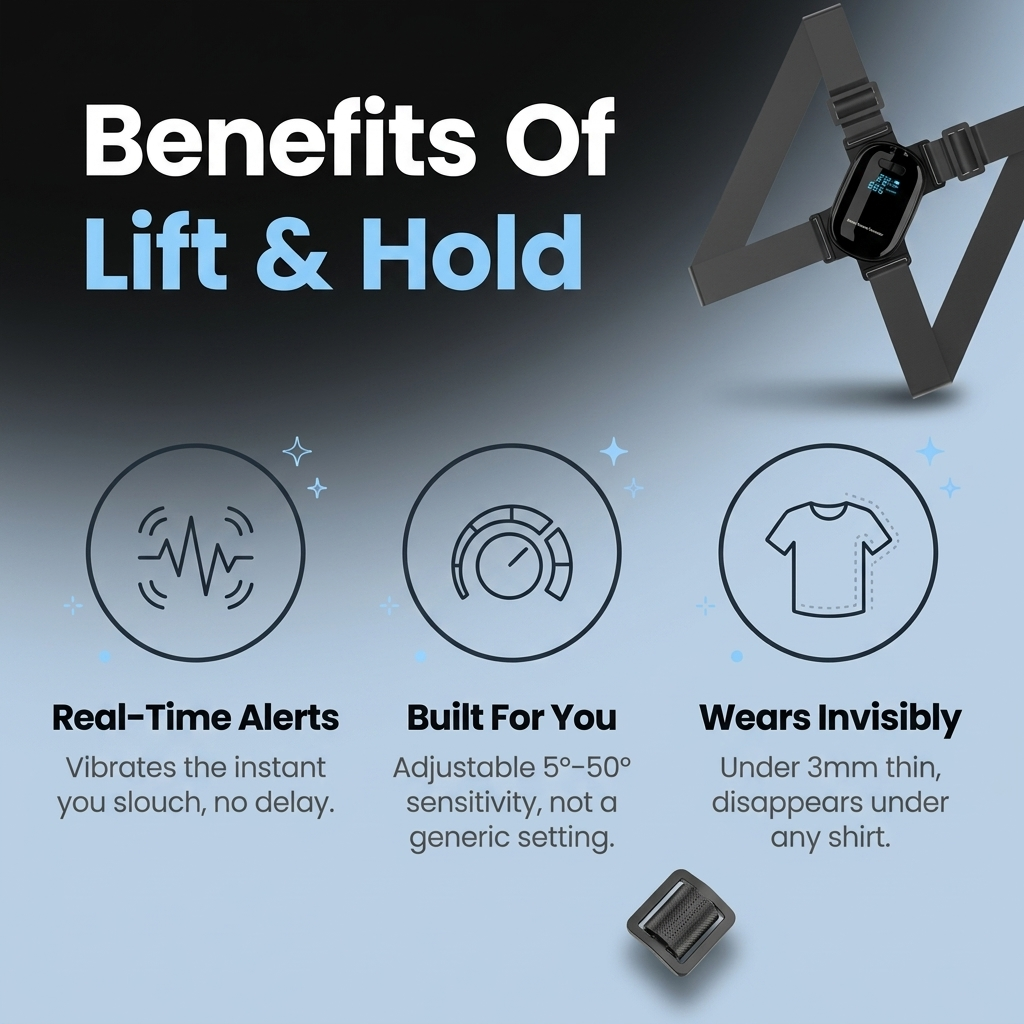 Lift & Hold — Smart Posture Corrector