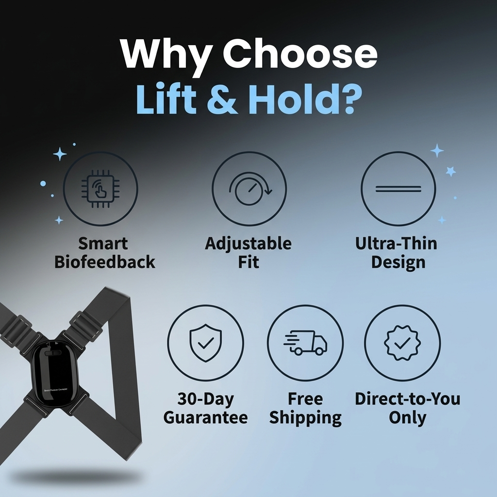 Lift & Hold — Smart Posture Corrector